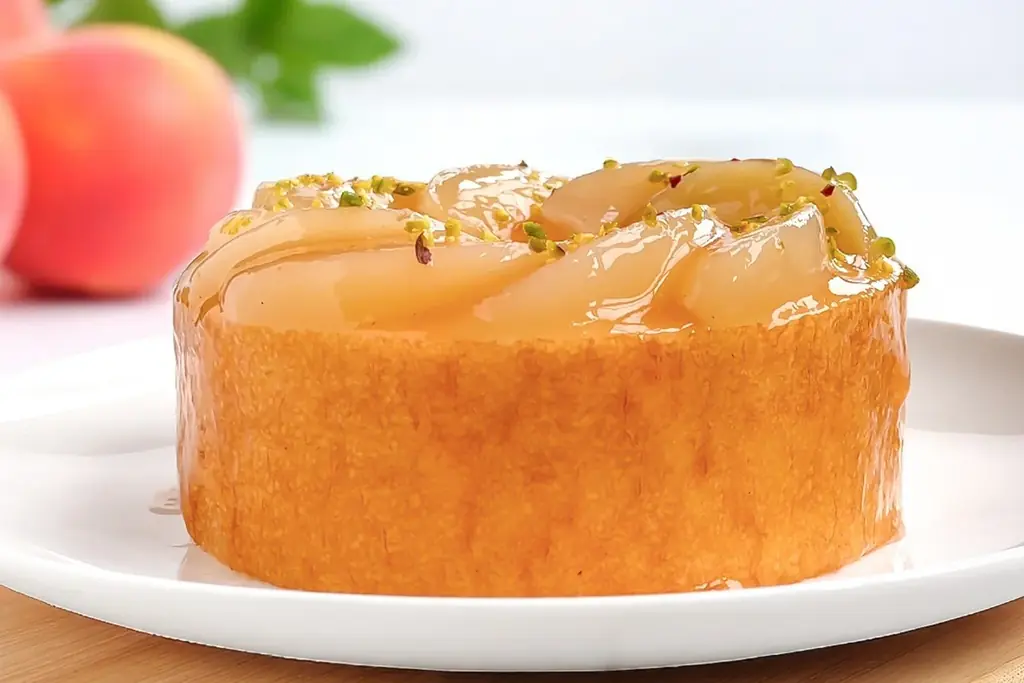 【6/29新発売】どこから食べても桃！桃！桃！“桃好き悶絶級“の、夏季限定「ピーチバウムクーヘン」が今年も登場！ 画像 7