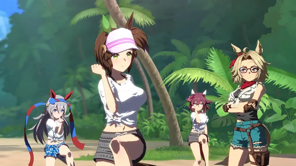 〈『ウマ娘 プリティーダービー』新育成シナリオが本日追加〉C・ルメールさんが無人島からSOS！　島で目にしたのは金の…武豊さん!? 画像 11