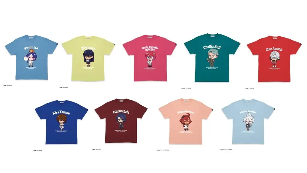 and ST TOKYOにガンダムシリーズの商品100種類以上を揃えるポップアップスペースが出現!and ST TOKYO限定商品とノベルティとして描き下ろしイラスト全11種のステッカーをプレゼント 画像 4