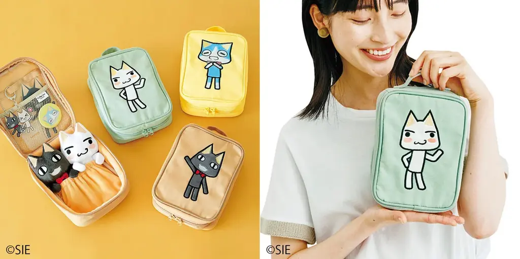 名作ゲーム『どこでもいっしょ』と猫部のコラボグッズに第2弾が登場! トロたちといっしょの毎日が、もっと楽しくなる5アイテム。 画像 4