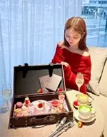 【ホテル オリエンタル エクスプレス 福岡天神】インフルエンサーコラボアフタヌーンティー「jardin de pêche（ジャルダン・ド・ペッシュ）」2025年7月1日（火）より販売開始 画像 2