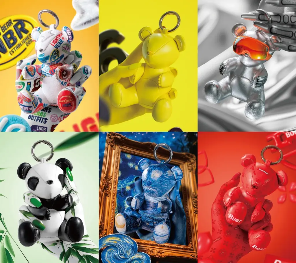 【新商品】アジアやヨーロッパで大人気！ストリートカルチャーやアートの要素を取り入れたデザイナーズトイ『ブーアベア（BUER BEAR）』が登場！ 画像 1