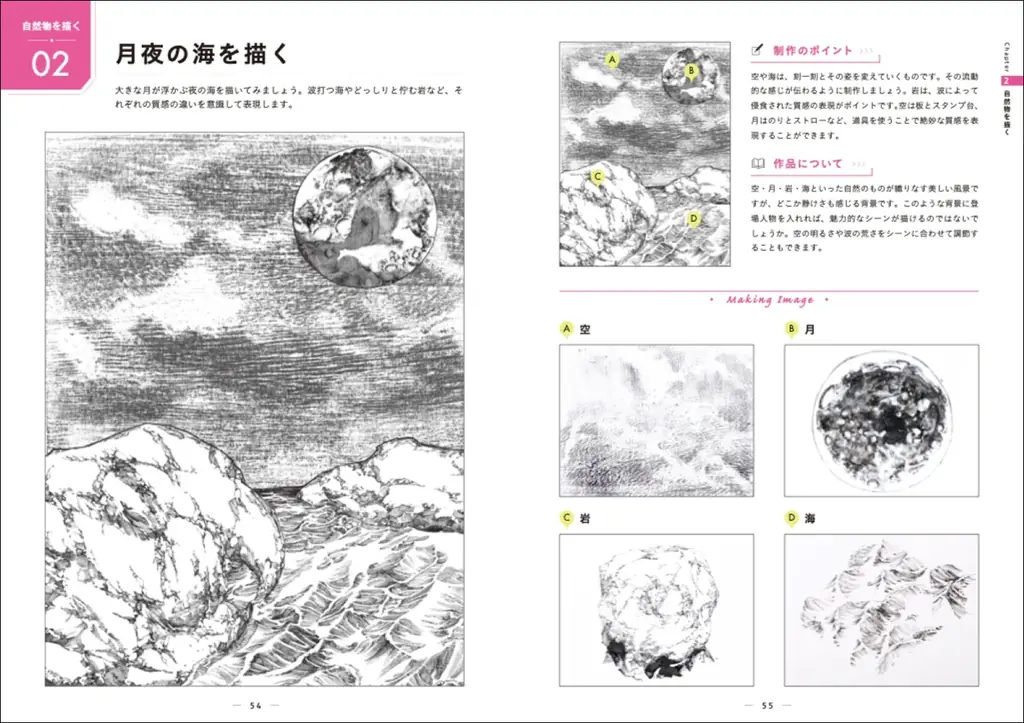 【自然環境から人工物まで!!】複雑な背景要素を自在に描ける方法を解説『増補新装版 形で捉えて簡単に描ける！　背景パーツの描き方』7月発売 画像 5