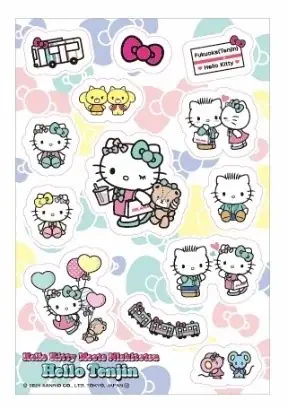 ハローキティ × 西鉄グループ　Hello Kitty Meets Nishitetsu Hello Tenjin コラボレーション企画開催決定！ 画像 5