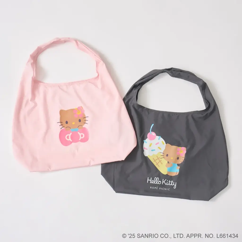 「ROPE’ PICNIC×HELLO KITTY」初のコラボレーション！リゾートムード漂う日焼け「ハローキティ」との限定アイテムが全6型登場。 画像 6