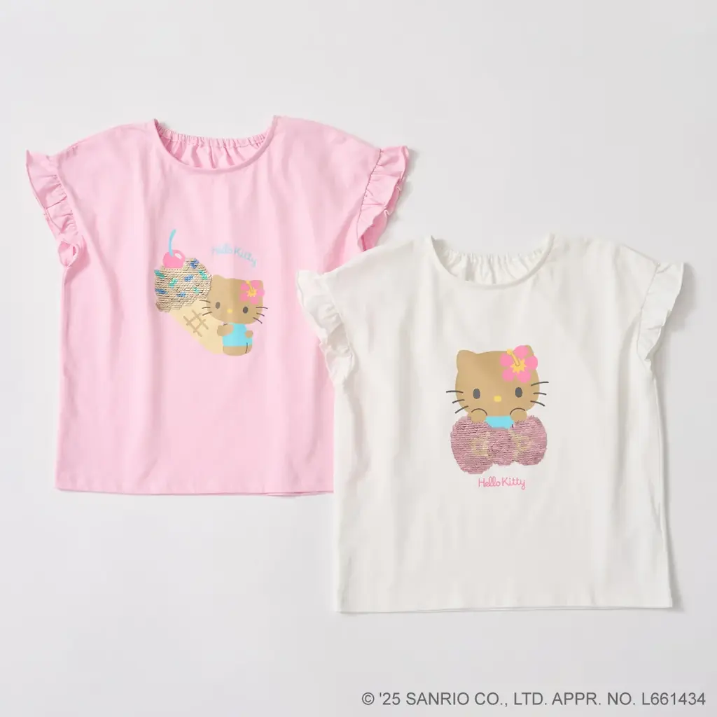 「ROPE’ PICNIC×HELLO KITTY」初のコラボレーション！リゾートムード漂う日焼け「ハローキティ」との限定アイテムが全6型登場。 画像 8