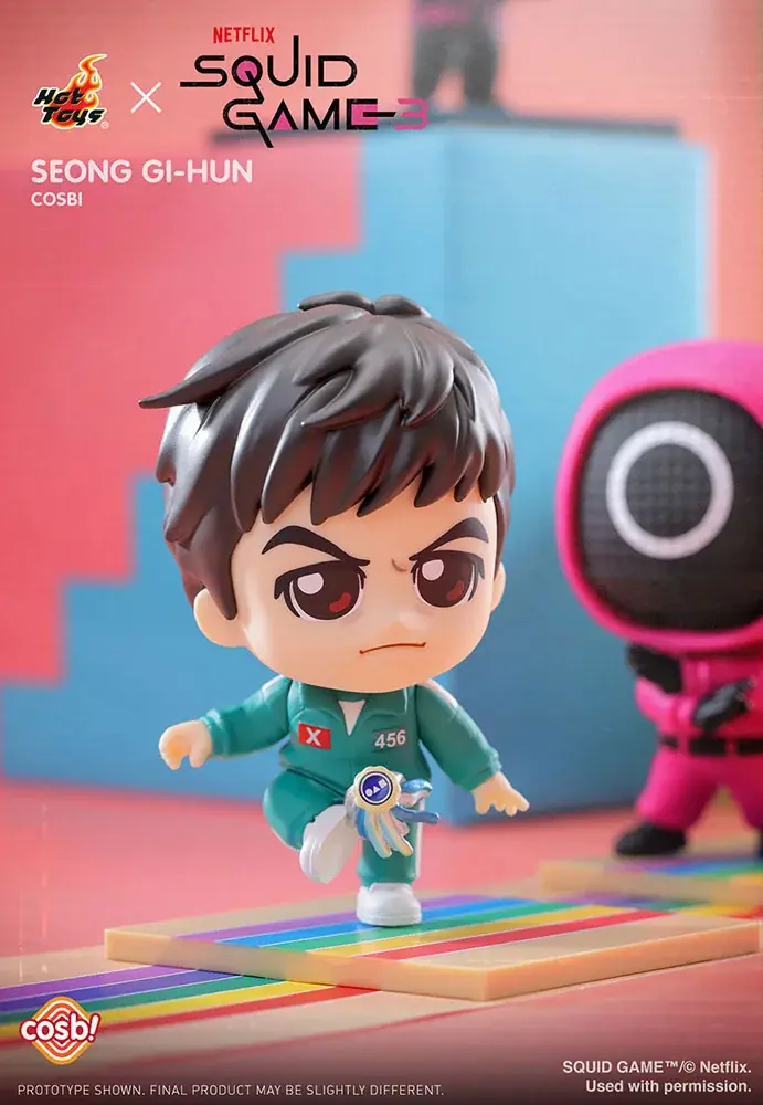 Netflixシリーズ『イカゲーム』デフォルメフィギュアの第2弾が登場！大ヒット配信中のシーズン2とシーズン3から立体化！ 画像 2