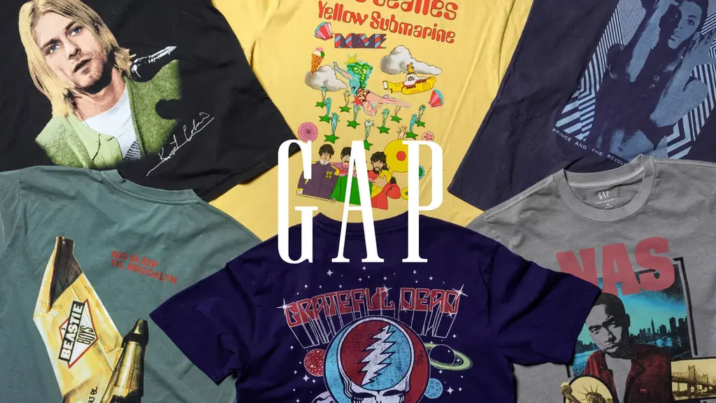 2025年7月1日発売！Gapの新作Vintage Music Teesコレクション全21種