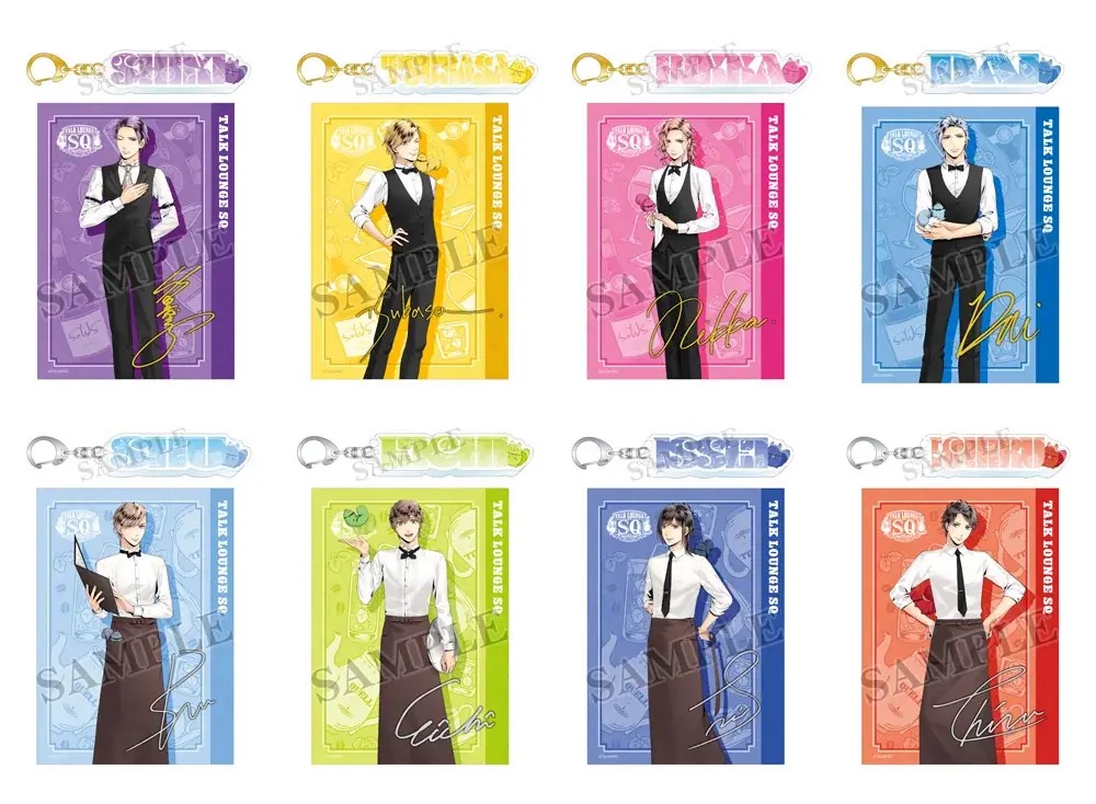 江口拓也、斉藤壮馬、花江夏樹、梅原裕一郎、武内駿輔、仲村宗悟、野上 翔　出演イベントTALK LOUNGE SQキャラクタービジュアル＆グッズ情報公開！ 画像 18