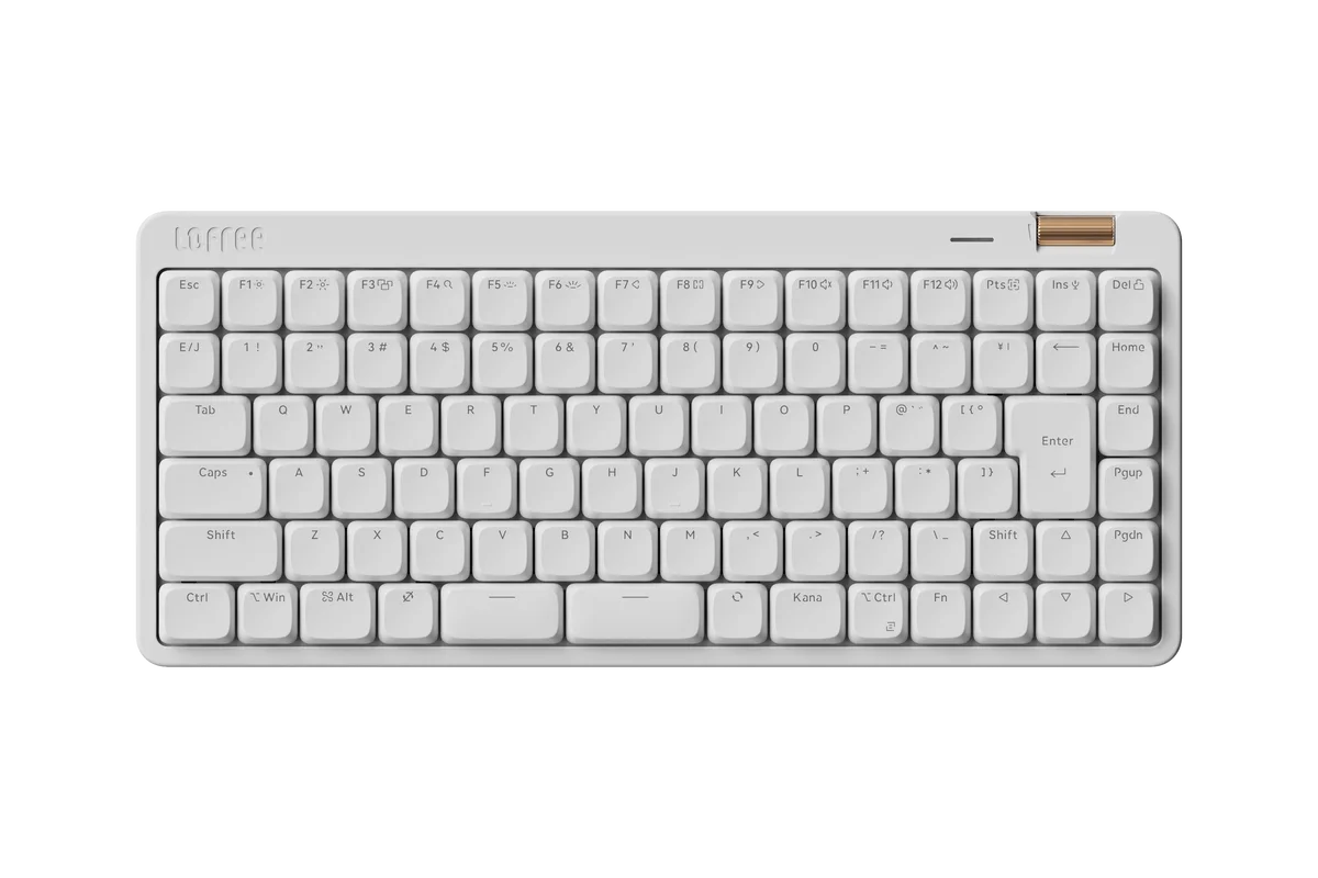 Lofree より待望のJIS配列（日本語配列）、静音キースイッチ搭載のロープロファイルメカニカルキーボード「Flow Lite JIS」が登場 画像 3