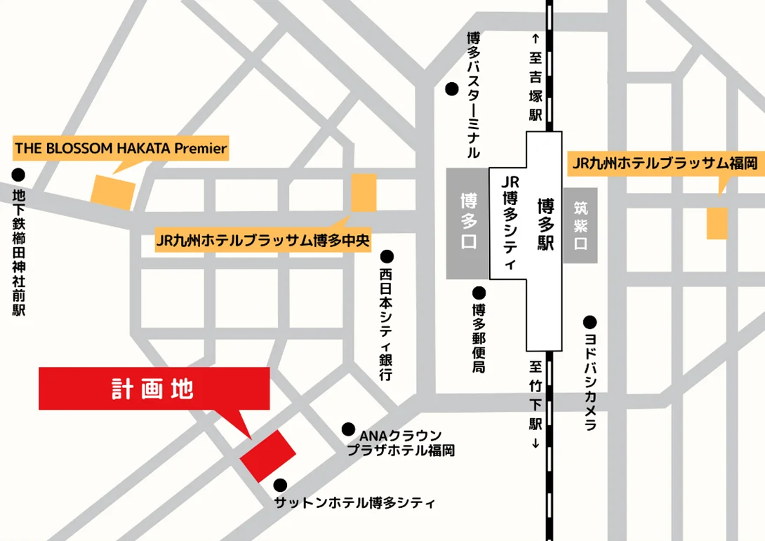 2028年開業予定の博多駅前新規ホテル計画を解説