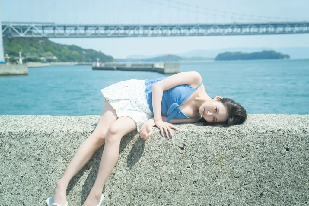 ちょっと大胆、でも愛らしい。STU48・内海里音1st写真集が2025年10月8日(水)に発売決定! 画像 4
