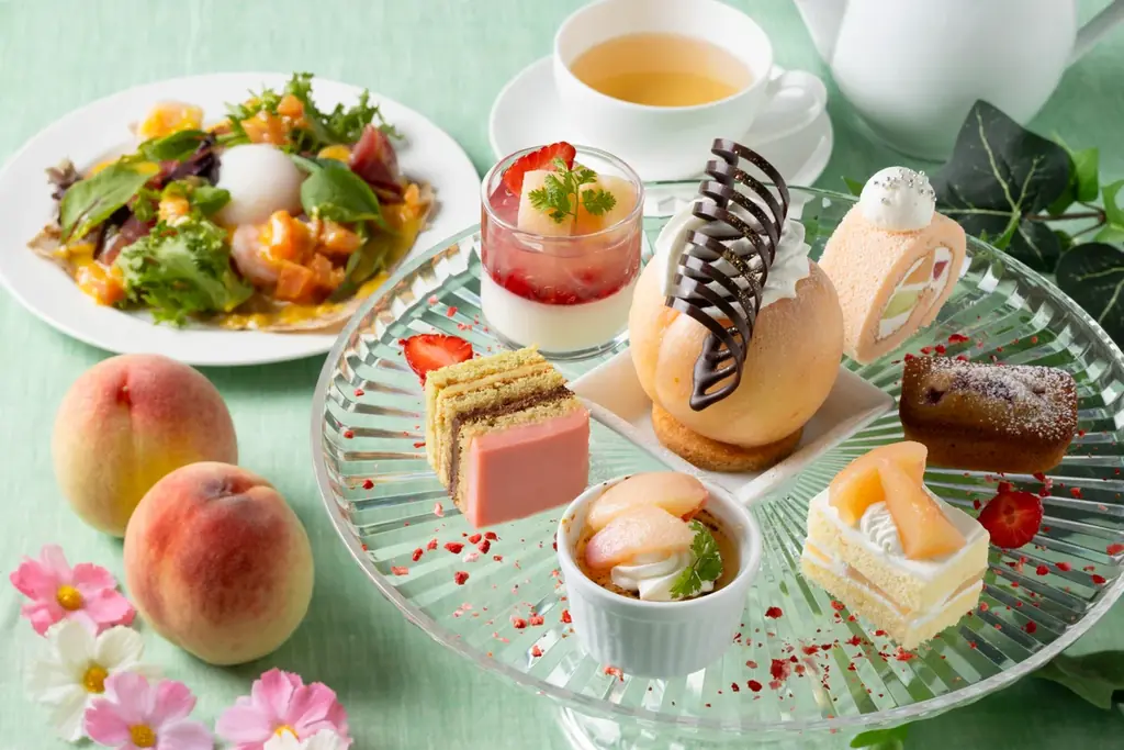 7月19・20日限定！ニューオータニ札幌の桃づくしアフタヌーンティー