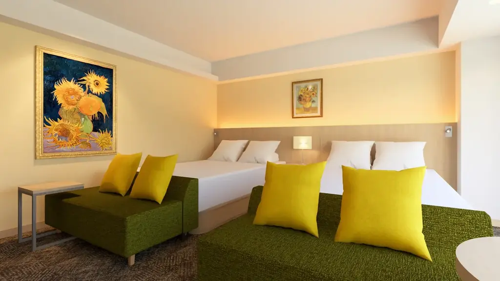 【ひまわりスイーツ】【星月夜カクテル】7/1～新発売☆きらめく海と月夜を愉しむオーシャンビューカフェで、ゴッホに浸る。 画像 13