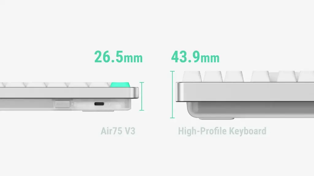超薄型で進化したタイピング体験を──NuPhy Air75 V3予約販売開始 画像 2
