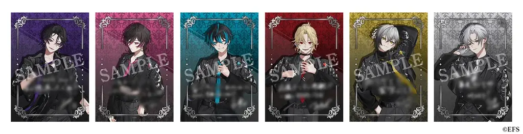 歌い手グループ「Element Sicks」の描き起こしランダムブロマイドが、2025年7月18日より全国のファミリーマート「ファミマプリント」に登場！ 画像 2