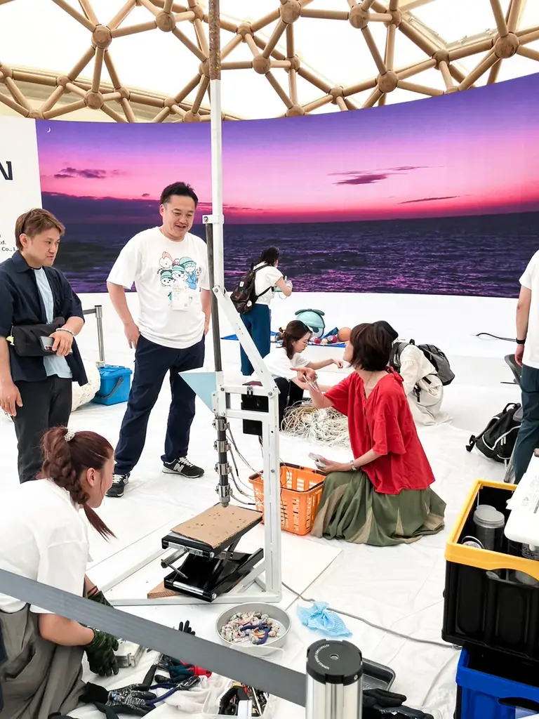 “願い”が海を変える。大阪・関西万博「BLUE OCEAN DOME」で、Precious Plastic 唐津が海の未来への一歩を創る 画像 14