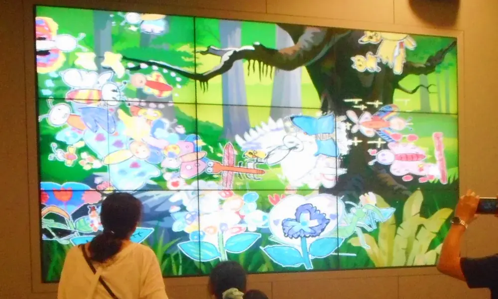 【北海道／層雲峡温泉】夏休み限定！描いた絵がスクリーンで動く！お子様3900円の新体験プラン販売開始♪ 画像 2