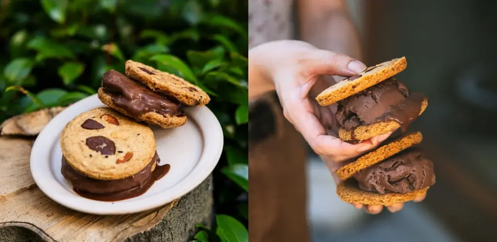 日本発プラントベースアイス「yumrich」とカフェ＆ワインバー「Mary Jane」のコラボレーションメニュー「クッキーアイスサンド」が新登場 画像 2