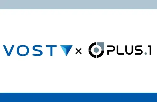 VOSTとPLUS.1提携開始