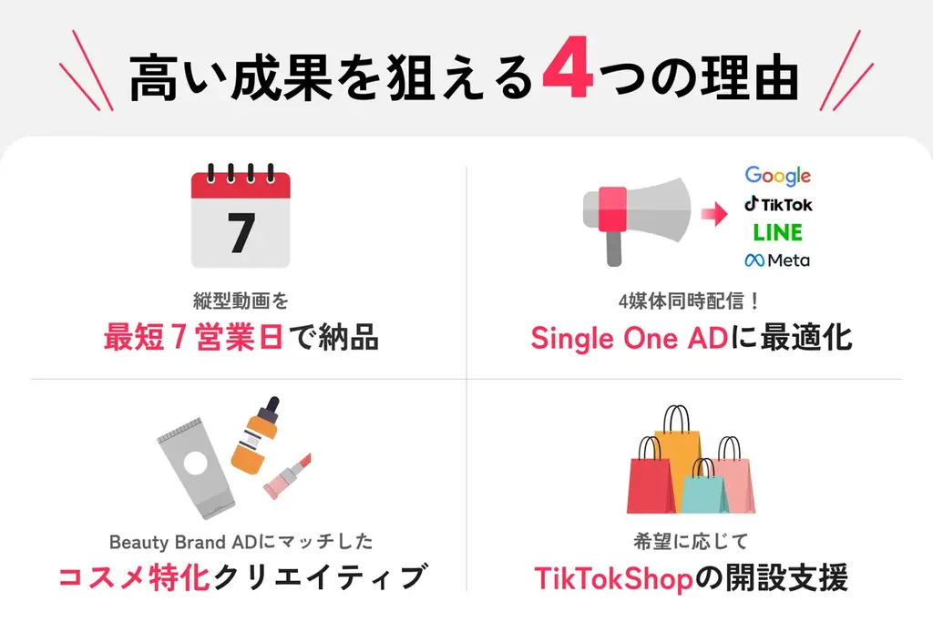 Qoo10広告向けショート動画制作支援サービスを提供開始 Giveeと、Vijou、ショート動画×EC連携で業務提携 画像 3