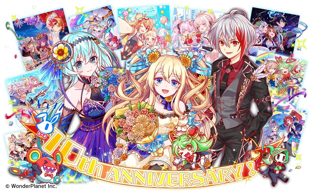 『クラッシュフィーバー』10周年イベント第1弾開催!極フェス新ユニット『女王リデル』が登場! 画像 5