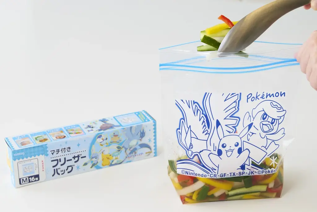 フリーザーバッグにはフリーザーもデザイン！日本初の食品用ラップ「NEWクレラップ」から「ポケモンデザインパッケージ」が7月1日(火)より数量限定で発売開始！ 画像 15
