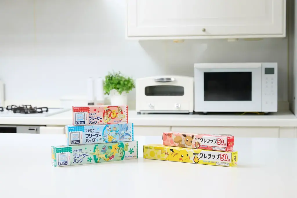 フリーザーバッグにはフリーザーもデザイン！日本初の食品用ラップ「NEWクレラップ」から「ポケモンデザインパッケージ」が7月1日(火)より数量限定で発売開始！ 画像 2