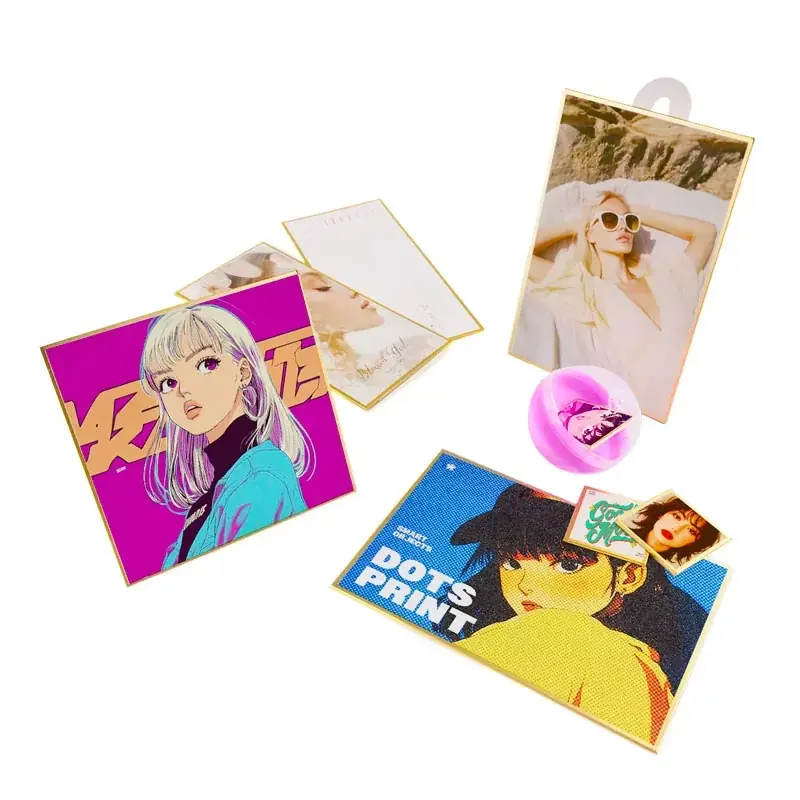 オリジナル色紙印刷開始