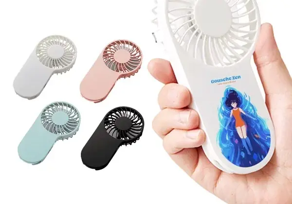 ME-Qの多機能USBハンディファンが登場！名入れ・フルカラー印刷対応で1個から作成可能！（2025/06/26） 画像 5