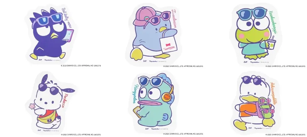 メガネブランドZoffとサンリオの人気キャラクターユニット『はぴだんぶい』との初コラボレーションアイウェアコレクション「Zoff｜はぴだんぶい」が登場 画像 12