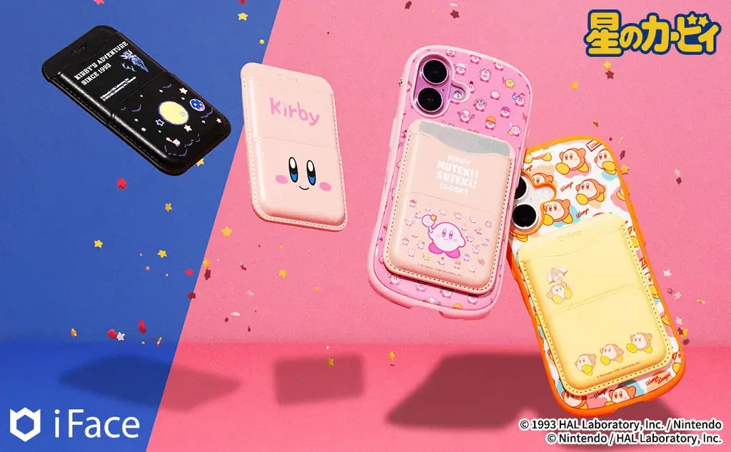 「iFace」から『星のカービィ』デザインのカードウォレットが新登場！ 画像 1