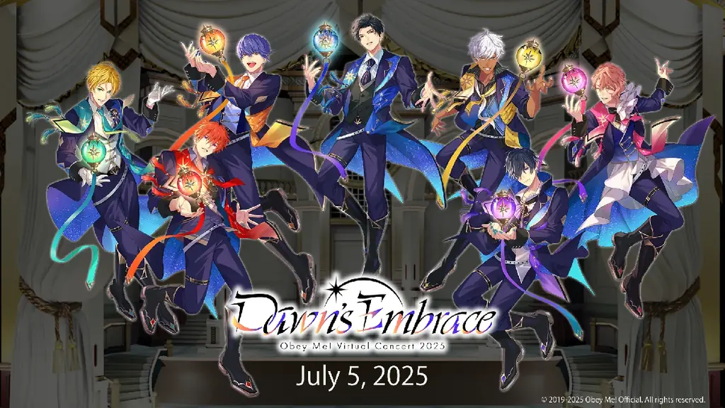 エヌ・ティ・ティ・ソルマーレ、Anime Expo 2025にて『Obey Me!』・『Ex and Bee』の出展を決定！5周年を祝う特別イベントを多数実施 画像 2