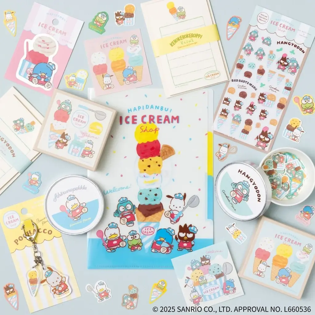 【ロフト】「はぴだんぶい×古川紙工 アイスクリームショップ」シリーズ 画像 2