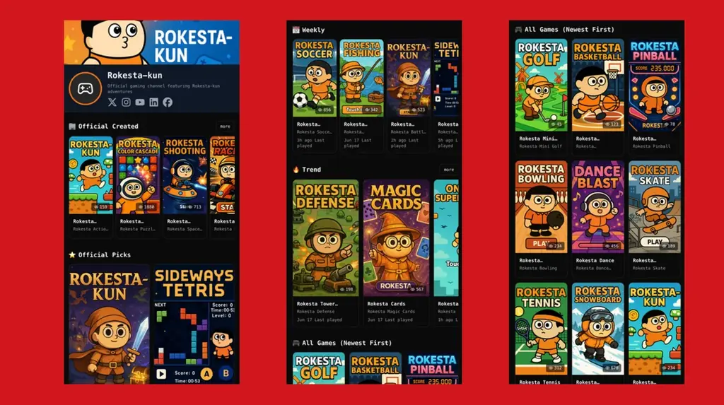 AIで即ゲーム化！公式＆ファンメイドをまとめる『ゲームチャンネル』機能、IP・インフルエンサー向けに提供開始 画像 3