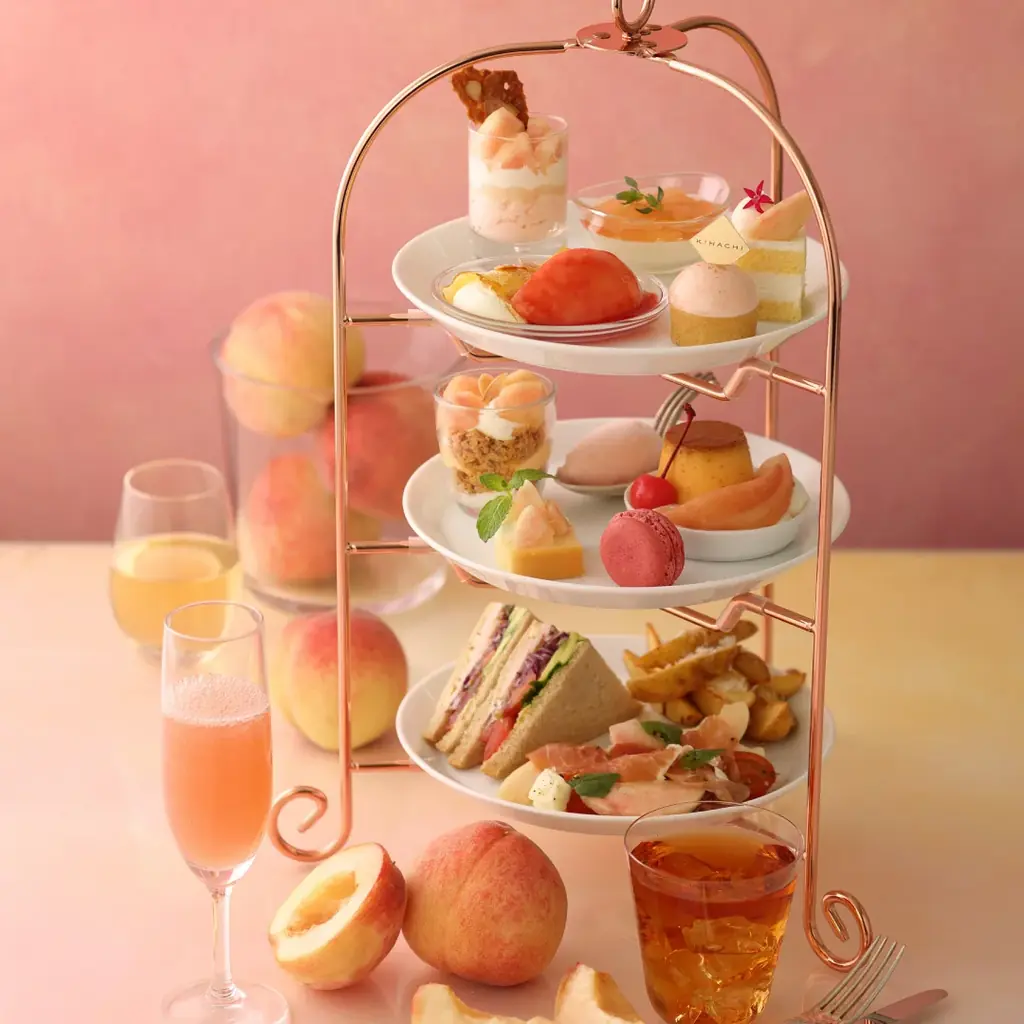 【キハチ 青山本店】旬の白桃でアレンジした夏のスペシャルデザート「KIHACHIの白桃パイ」が登場 画像 4