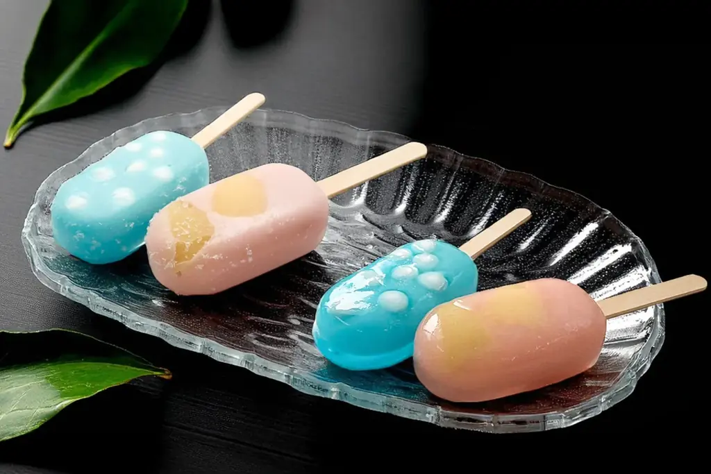 【ヘルシー和スイーツ】“溶けない魔法のアイス”「葛バー」、ぷるぷる×もちもち感パワーアップで再登場！ 画像 2