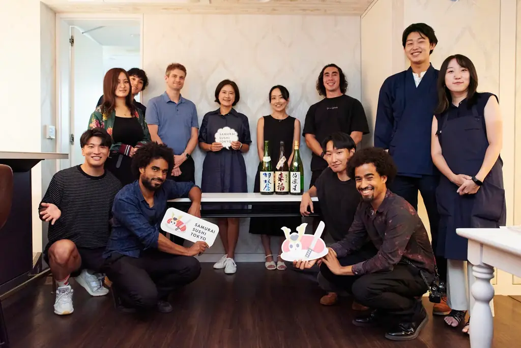 白鶴酒造とのコラボによるインバウンド向け寿司作り体験コース「EMI（咲）」をリリース 画像 7