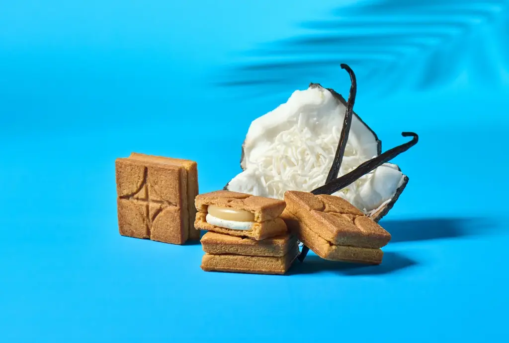 【期間限定シリーズコラボ】五感に響くお菓子体験「PRESS BUTTER SAND」× 「ArtSticker」!上質を追求した「バターサンド〈バニラココナッツ〉」2025年7月1日(火)より販売開始 画像 3