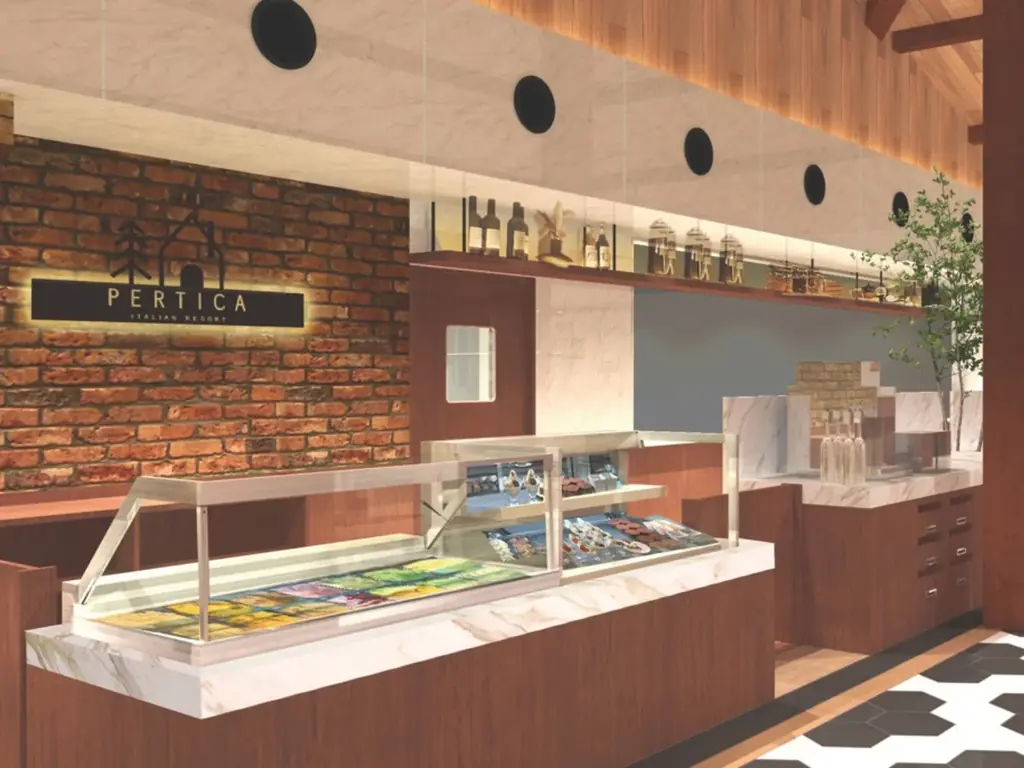 【待望の2号店目開業!】すかいらーくグループの新業態「イタリアン リゾート ペルティカ」2号店目を横浜市港北ニュータウンにオープンいたします! 画像 3