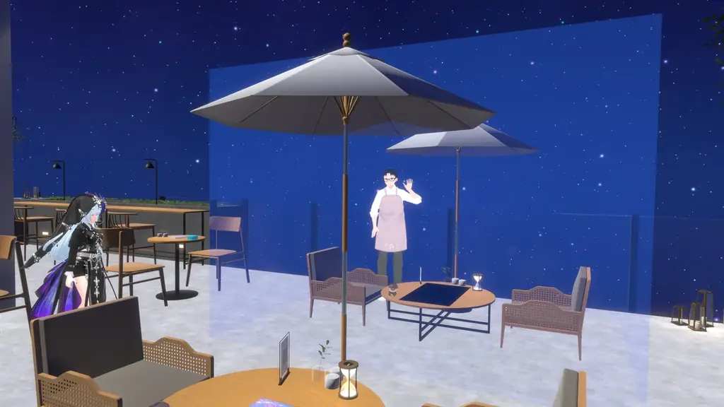 占い師VTuber華月エアリ氏がプロデュースするバーチャル占い館『占いBAR Moonset』が7月オープン！ 画像 4
