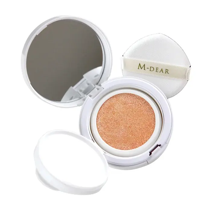 【トーンアップ*＆血色感*】クッション型UV「エムディア　グロウベールUVクッション」新発売 画像 4