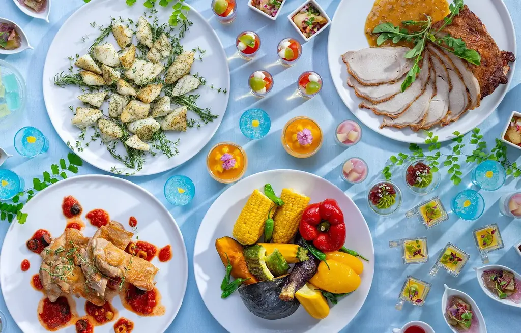 静岡マルシェ夏のブッフェ