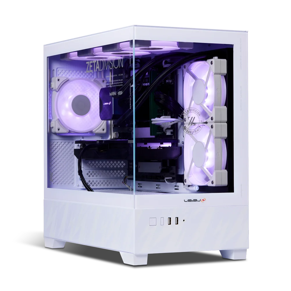 プロeスポーツチーム「ZETA DIVISION」×「LEVEL∞」ホワイトモデルの新コラボPCが登場！7月8日(火)より販売開始。 画像 2