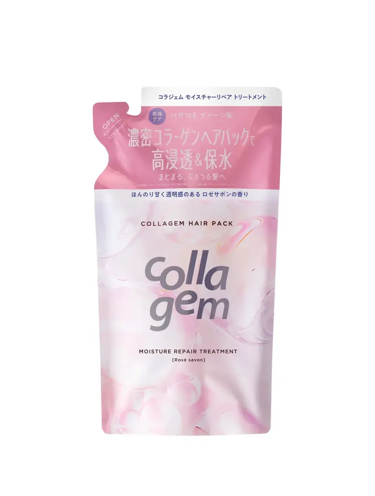 新ヘアケア【collagem（コラジェム）】8月1日新発売　洗浄も保湿も、コラーゲン由来の成分*で、ぷるんと弾む仕上がりに＜厳選された4種のコラーゲン*で自宅で髪を管理し、保水髪**へ＞ 画像 9