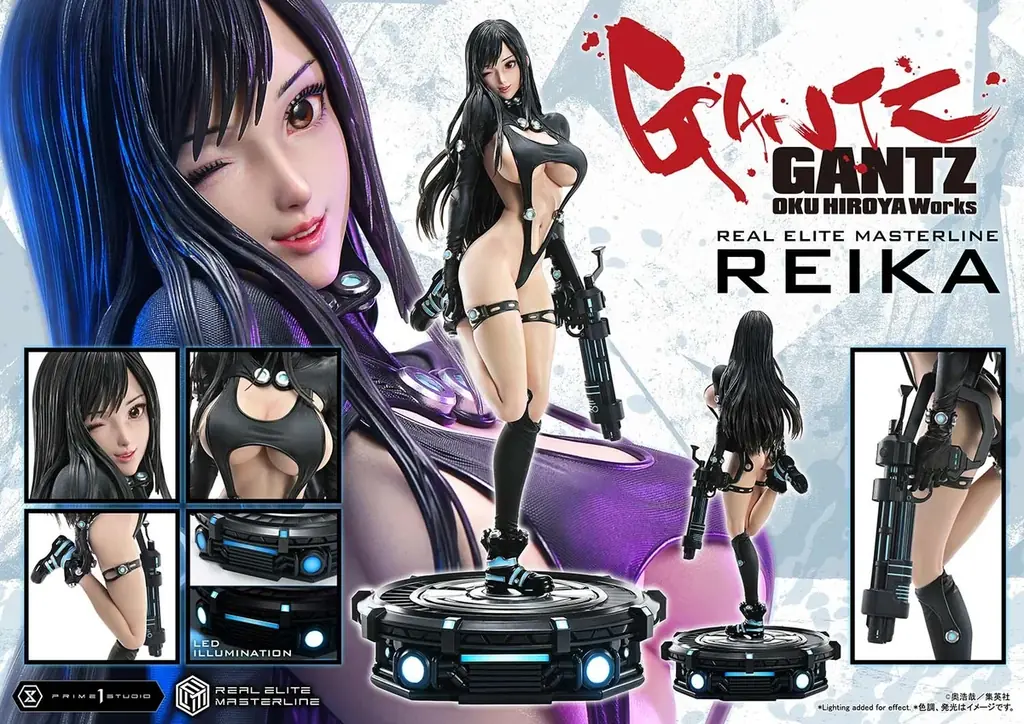 SFコミック『GANTZ』から、ヒロイン「レイカ」をリアルなトーンで立体化 画像 12