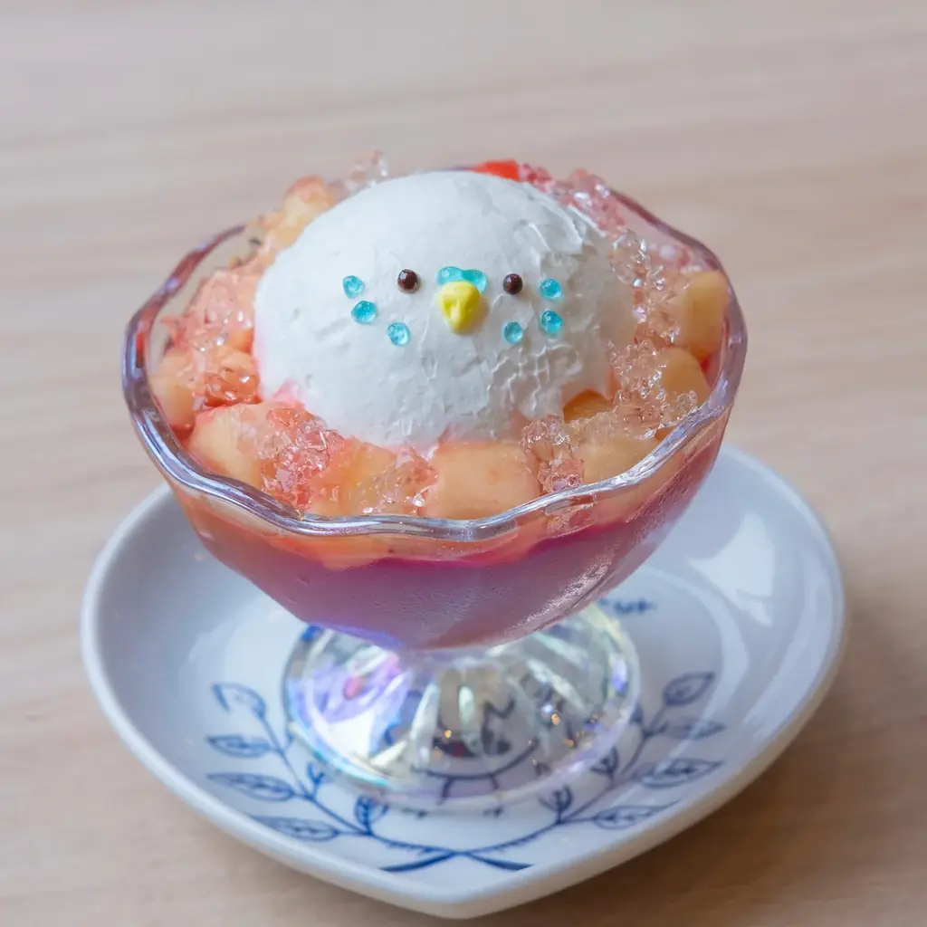 セキセイインコと夏を楽しもう！「セキセイインコの夏祭り」が７/１からSTART！ひんやりスイーツ×ことりたちでこの夏いちばんの癒しタイム♪ 画像 5