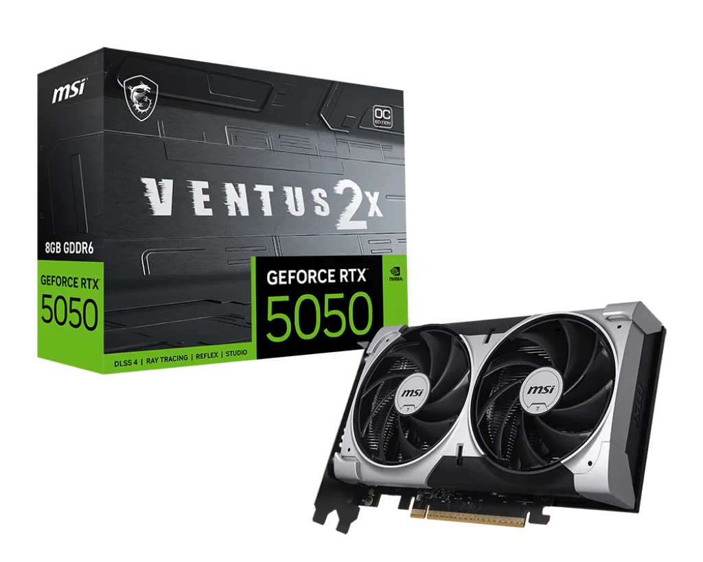 2025年7月1日発表！MSIの新型GeForce RTX 5050グラボの性能と
