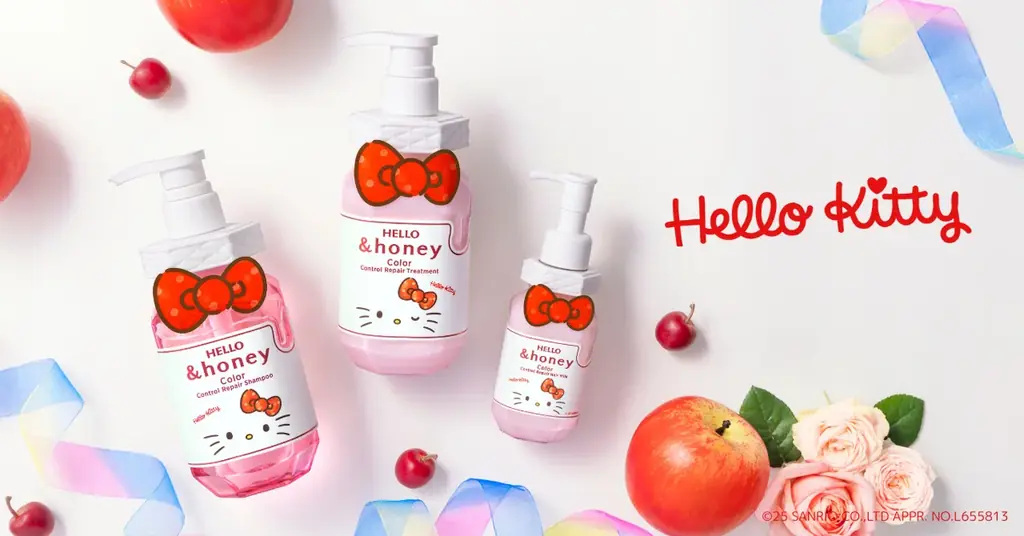 7月7日発売！＆honeyとハローキティの限定ヘアケアコラボ