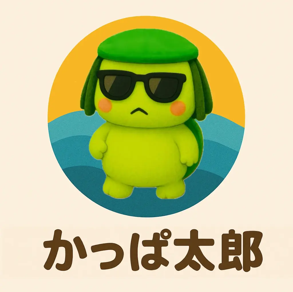 SNSで認知高まる、山と海とを“つなぐ”豊かな川に恵まれた神戸ゆかりのゆるキャラ「かっぱ太郎」。子育てママが描く4コマ漫画×AIアニメーション動画サービス開始！ 画像 2